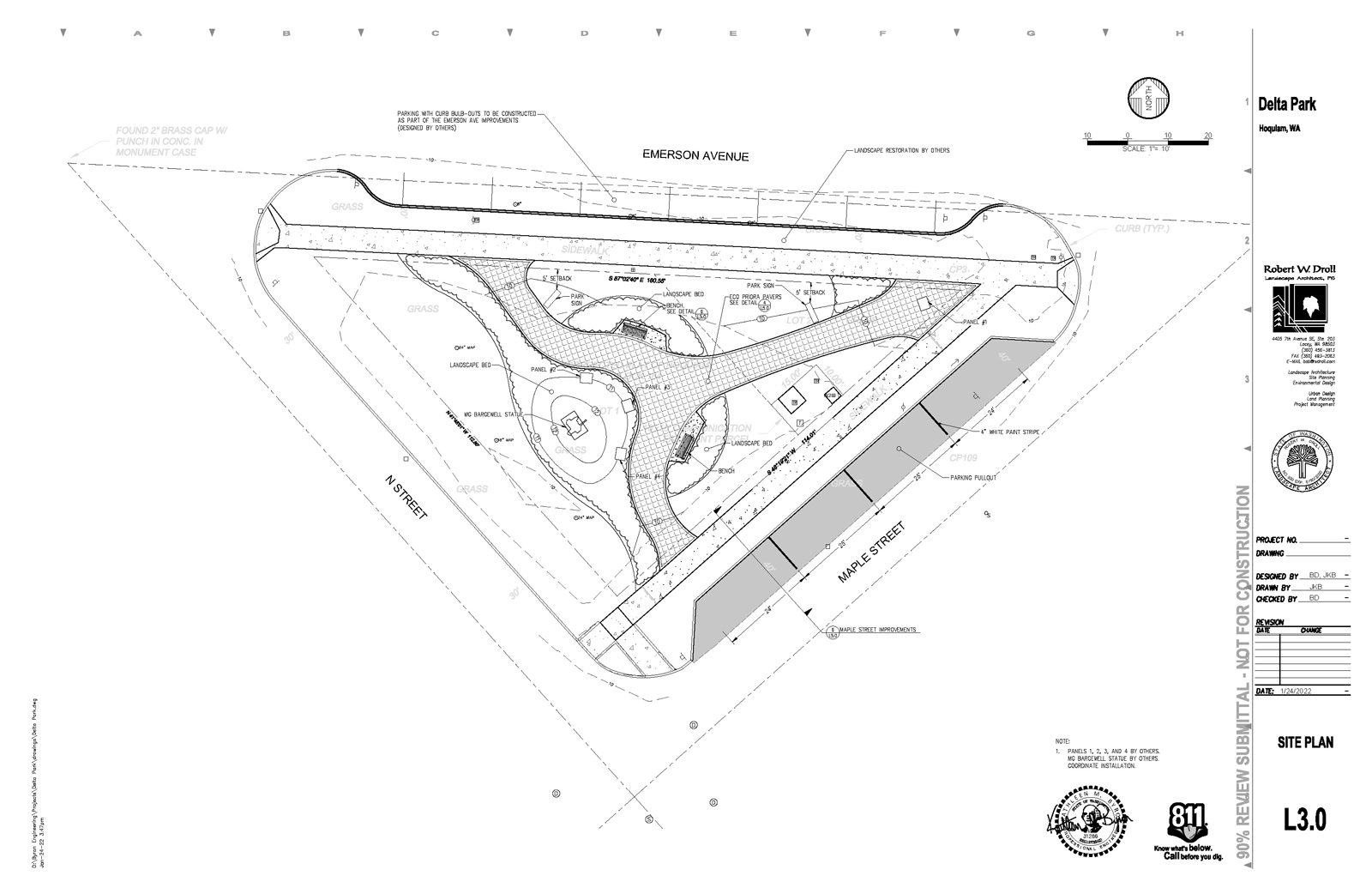 Delta Park - Preliminary Site Plan