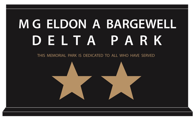 MG Eldon A Bargewell Delta Park Sign