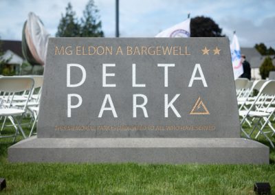 Delta Park Dedication - May 20th, 2023