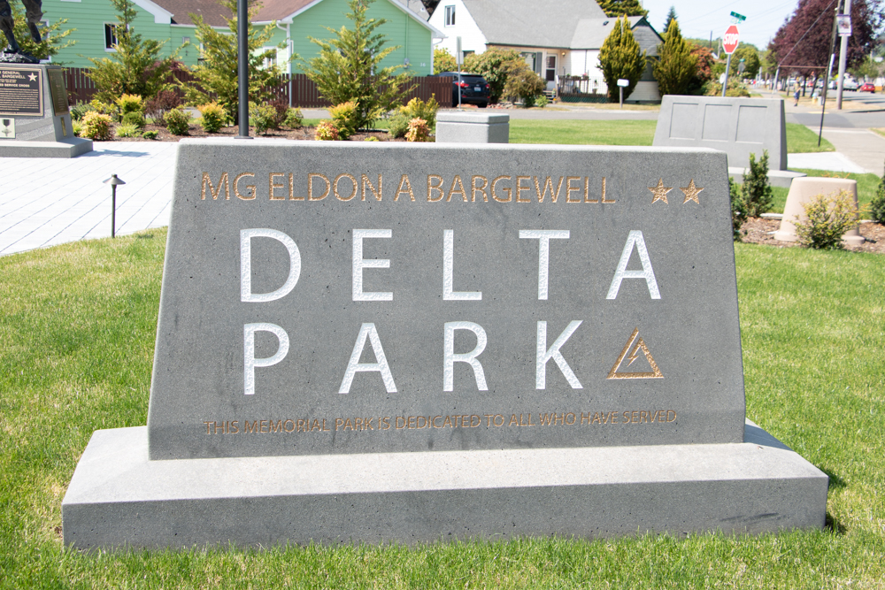 Delta Park Monument Sign