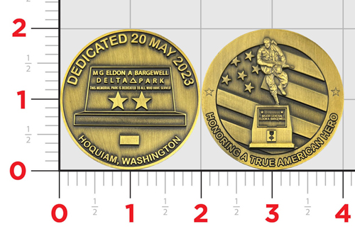 Dedication Day Challenge Coin